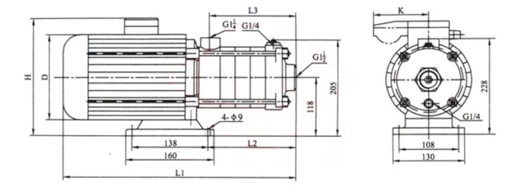 ISG Vertical Pipeline Pump Technical Specifications – Complete Data Sheet