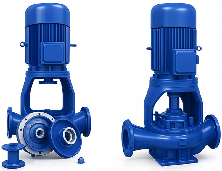 ISGB Detachable Pipeline Centrifugal Pump typebianchai