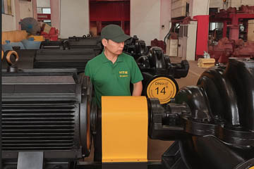 Pump engineering team