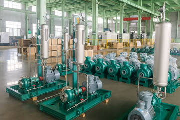 Pump production line